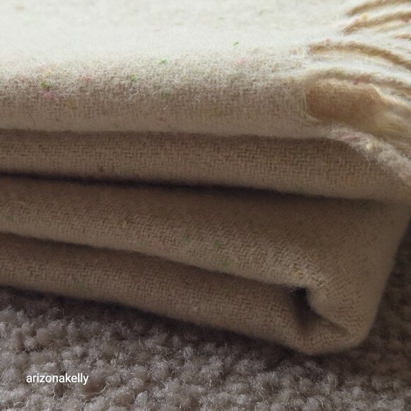 NWOT J. Crew Fringed Scarf in Speckled Wool - Picture 15 of 15